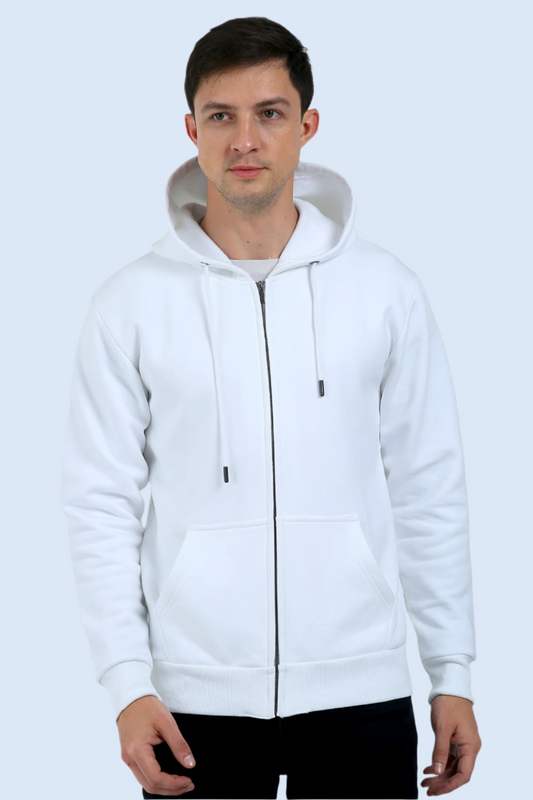 Heavyweight Zip Hoodie For Men