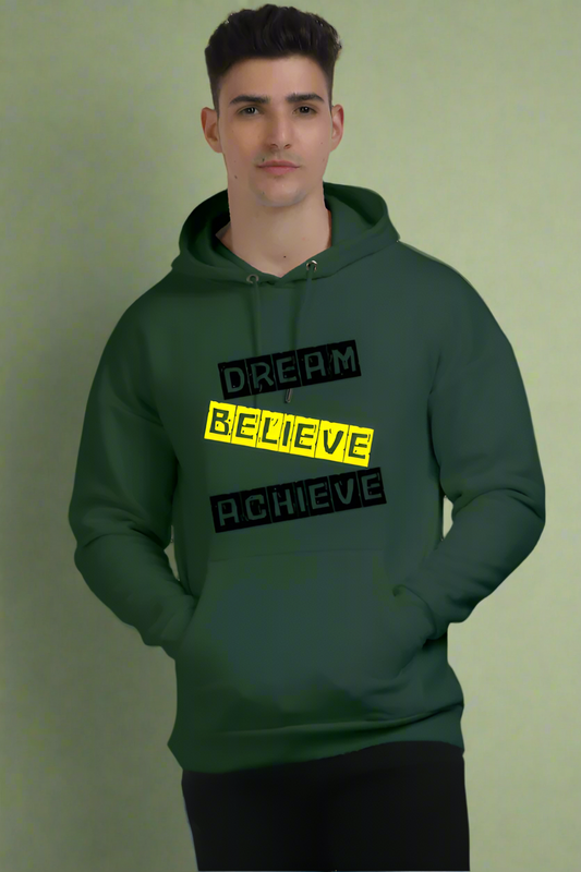 Dream Believe Achieve Oversized Hoodie